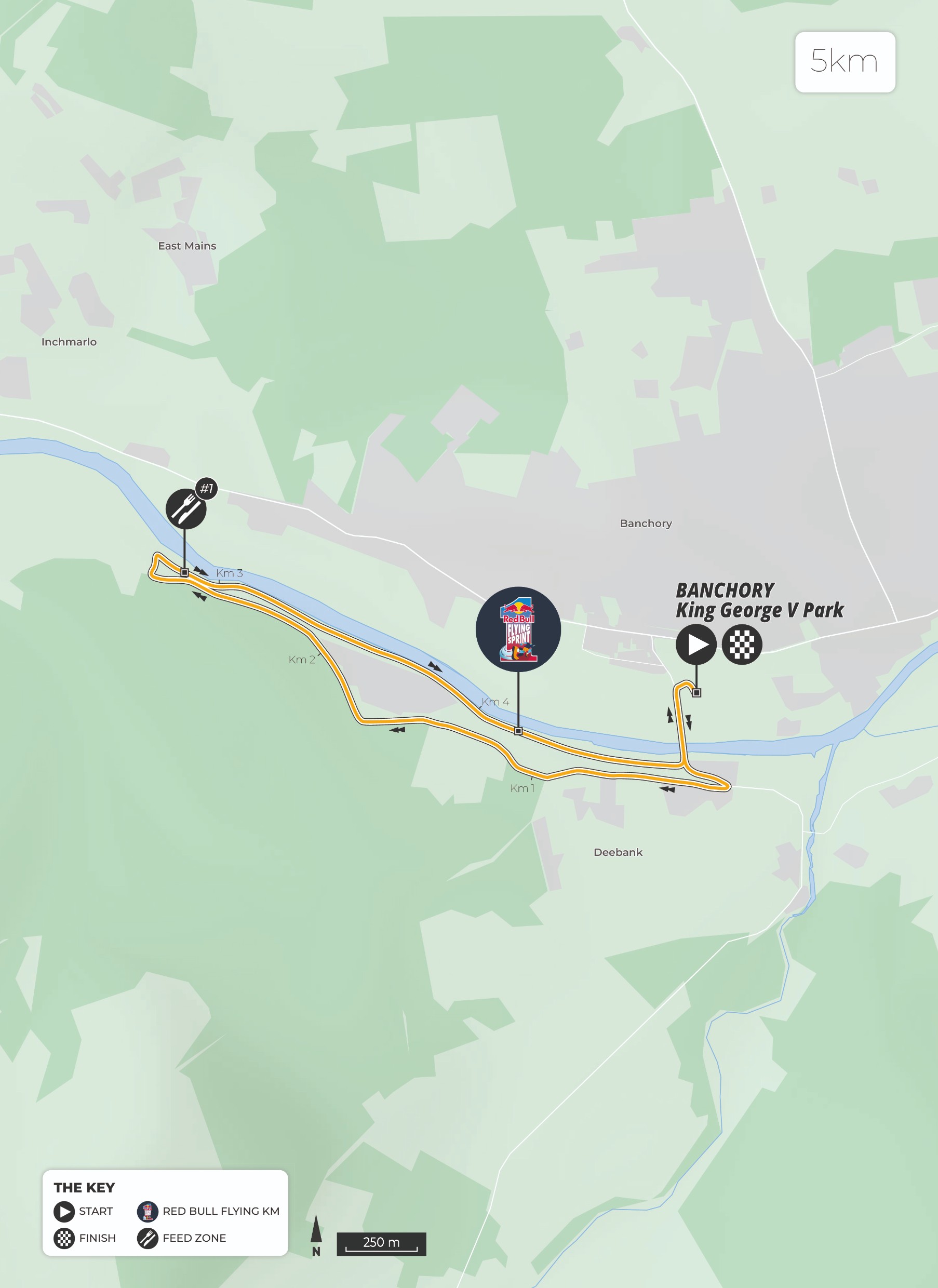 5k route map