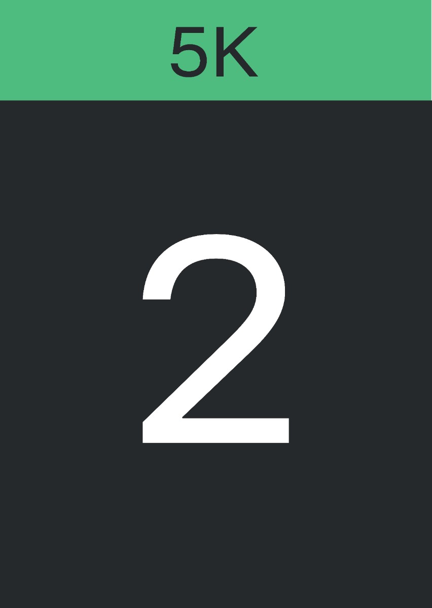 5k distance marker